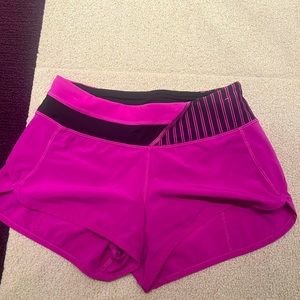 Lululemon Speed Up Shorts - Barely Worn